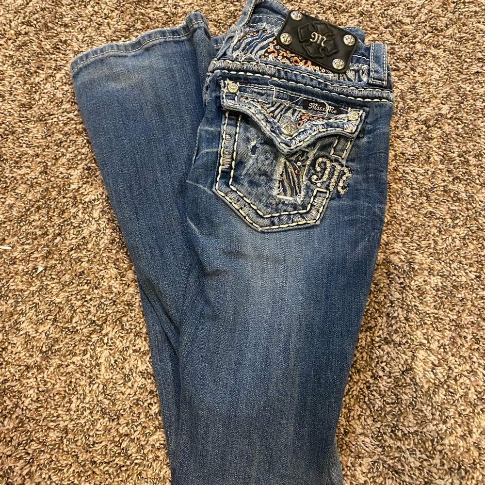 Boot cut miss me jeans
